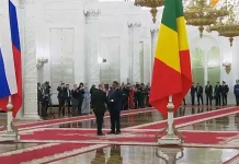 Denis Sassou-Nguesso en visite d’Etat chez Vladimir Poutine