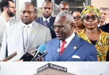 Ouverture officielle du Supermarché Franprix Brazza Mall par le Premier ministre